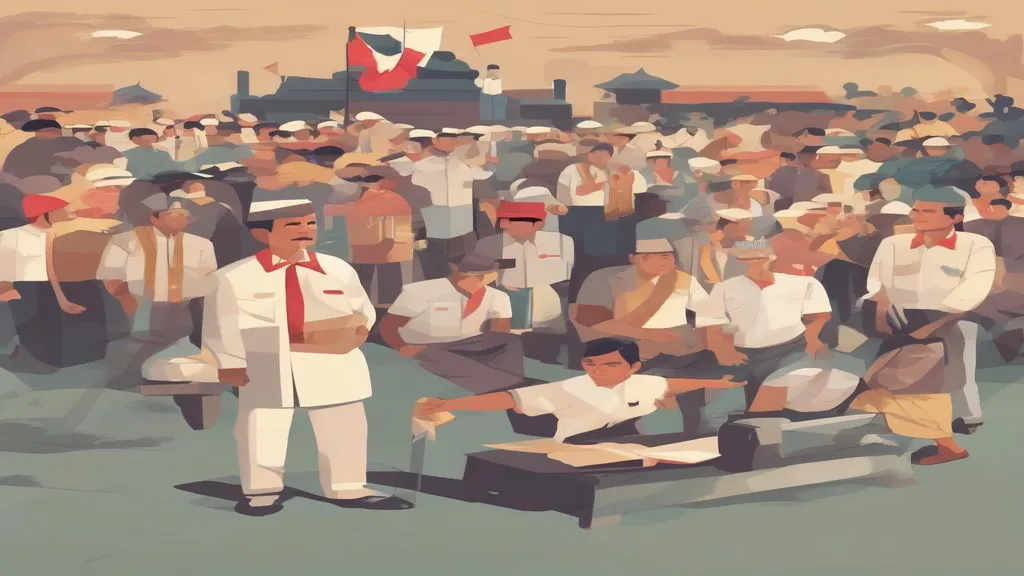 Ilustrasi Pergerakan Nasional Indonesia